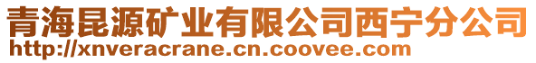 青海昆源礦業(yè)有限公司西寧分公司