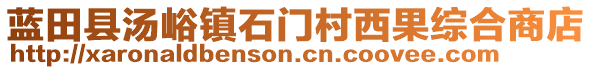 藍(lán)田縣湯峪鎮(zhèn)石門村西果綜合商店