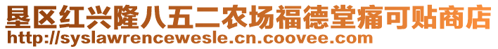 墾區(qū)紅興隆八五二農(nóng)場福德堂痛可貼商店