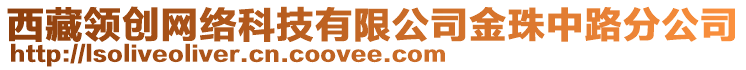 西藏領(lǐng)創(chuàng)網(wǎng)絡(luò)科技有限公司金珠中路分公司