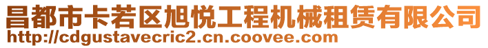 昌都市卡若區(qū)旭悅工程機械租賃有限公司