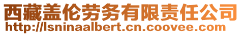 西藏盖伦劳务有限责任公司