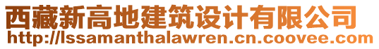 西藏新高地建筑設(shè)計(jì)有限公司