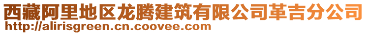 西藏阿里地區(qū)龍騰建筑有限公司革吉分公司