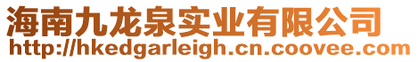 海南九龍泉實業(yè)有限公司