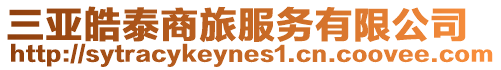 三亞皓泰商旅服務有限公司