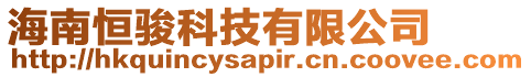 海南恒駿科技有限公司
