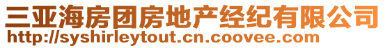 三亞海房團(tuán)房地產(chǎn)經(jīng)紀(jì)有限公司