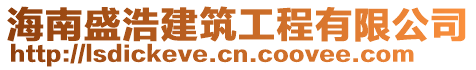 海南盛浩建筑工程有限公司