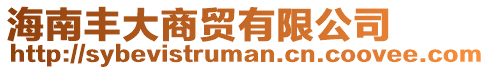 海南豐大商貿(mào)有限公司
