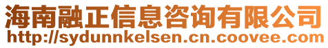 海南融正信息咨詢有限公司