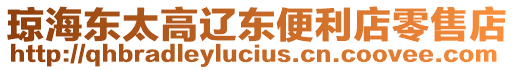 瓊海東太高遼東便利店零售店