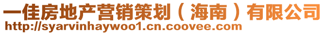 一佳房地產營銷策劃(海南)有限公司