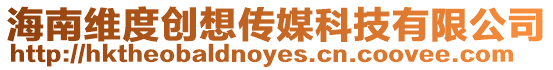 海南維度創想傳媒科技有限公司