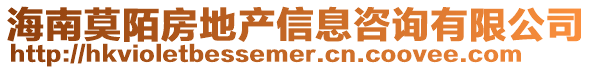 海南莫陌房地產信息咨詢有限公司