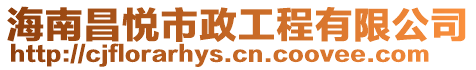 海南昌悅市政工程有限公司