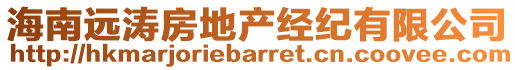 海南遠(yuǎn)濤房地產(chǎn)經(jīng)紀(jì)有限公司