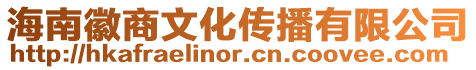 海南徽商文化傳播有限公司