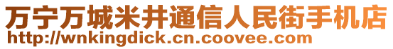 萬寧萬城米井通信人民街手機店