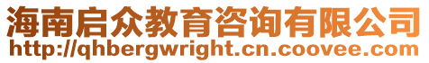 海南啟眾教育咨詢有限公司