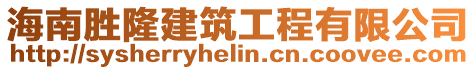 海南勝隆建筑工程有限公司