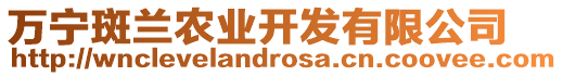 萬寧斑蘭農(nóng)業(yè)開發(fā)有限公司