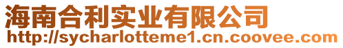 海南合利實業(yè)有限公司