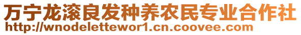 萬寧龍滾良發(fā)種養(yǎng)農民專業(yè)合作社