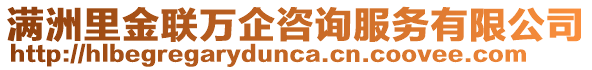 满洲里金联万企咨询服务有限公司