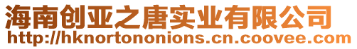 海南創亞之唐實業有限公司