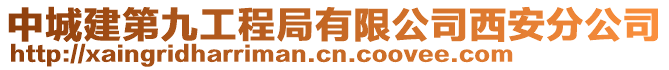 中城建第九工程局有限公司西安分公司