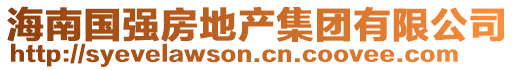 海南國強房地產(chǎn)集團(tuán)有限公司