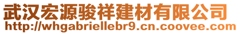 武漢宏源駿祥建材有限公司