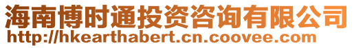 海南博時通投資咨詢有限公司