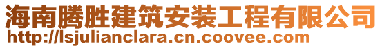 海南騰勝建筑安裝工程有限公司