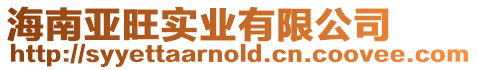 海南亞旺實業有限公司