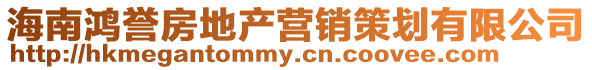 海南鴻譽(yù)房地產(chǎn)營(yíng)銷(xiāo)策劃有限公司