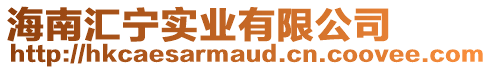 海南匯寧實業有限公司