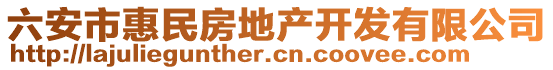 六安市惠民房地產(chǎn)開(kāi)發(fā)有限公司