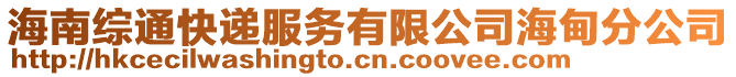 海南綜通快遞服務有限公司海甸分公司