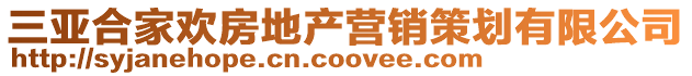 三亞合家歡房地產(chǎn)營銷策劃有限公司