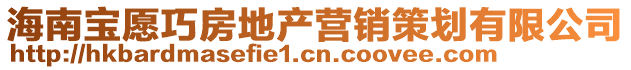 海南寶愿巧房地產營銷策劃有限公司