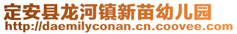 定安縣龍河鎮(zhèn)新苗幼兒園