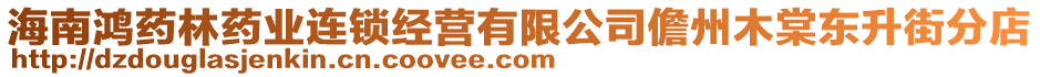 海南鴻藥林藥業(yè)連鎖經(jīng)營(yíng)有限公司儋州木棠東升街分店