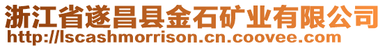 浙江省遂昌縣金石礦業(yè)有限公司