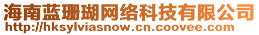 海南藍(lán)珊瑚網(wǎng)絡(luò)科技有限公司