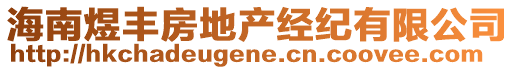 海南煜豐房地產(chǎn)經(jīng)紀(jì)有限公司