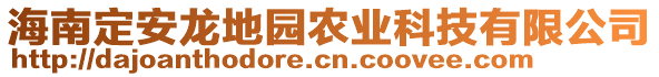 海南定安龙地园农业科技有限公司