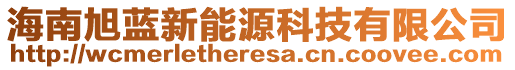 海南旭藍(lán)新能源科技有限公司