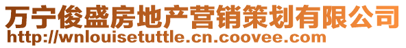 萬寧俊盛房地產營銷策劃有限公司